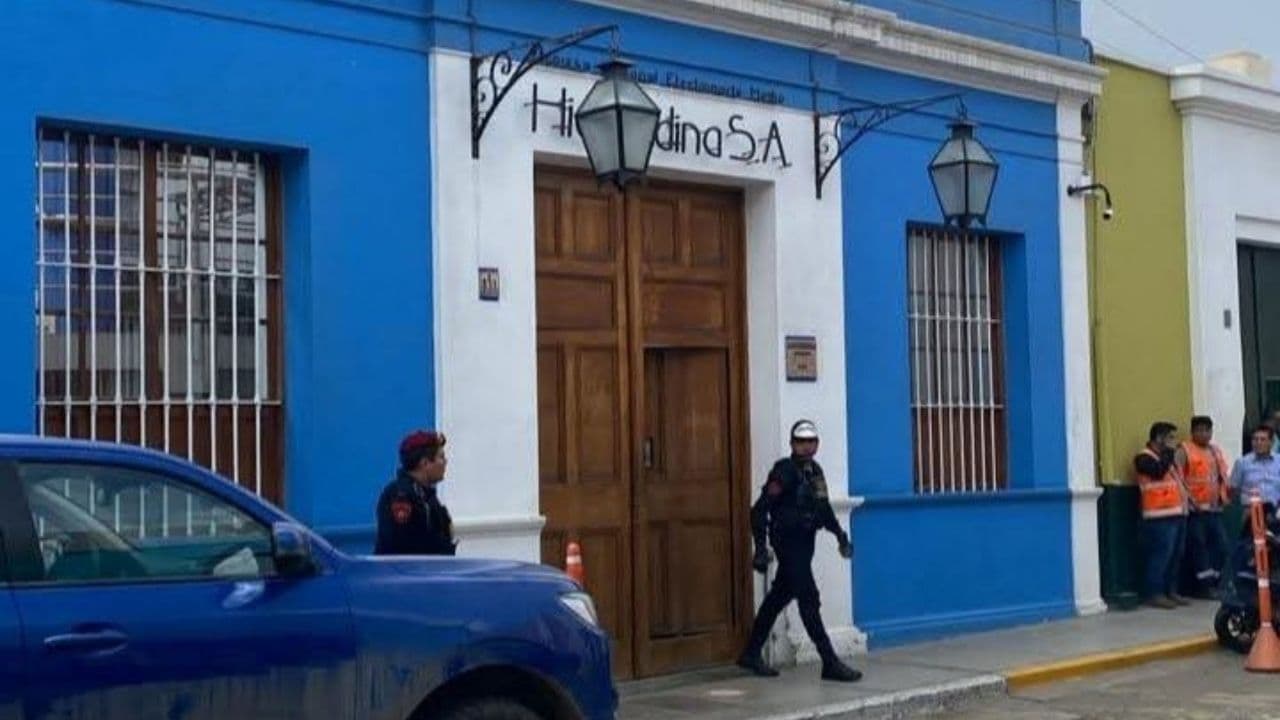 Jefe de Seguridad de Hidrandina desata balacera y luego se quita la vida