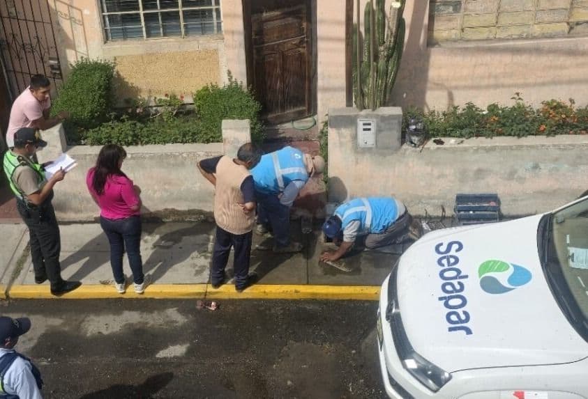 Denunciaron el robo de mil 232 medidores de agua en Arequipa
