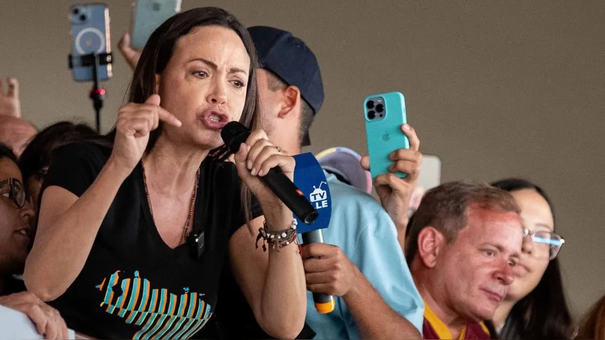 Detienen al jefe de seguridad de opositora Corina Machado