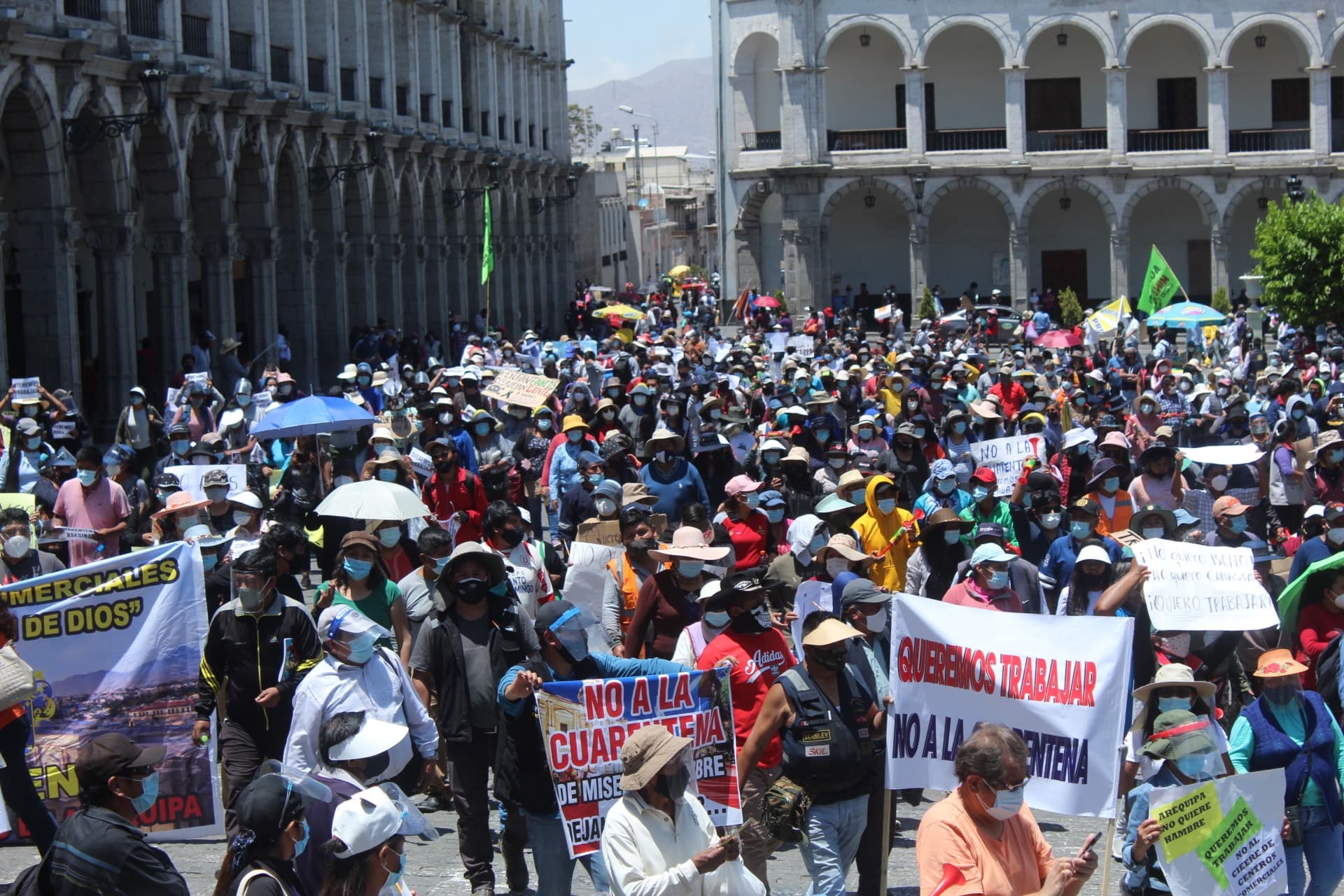 Arequipa y su primer día retomando la “nueva normalidad”