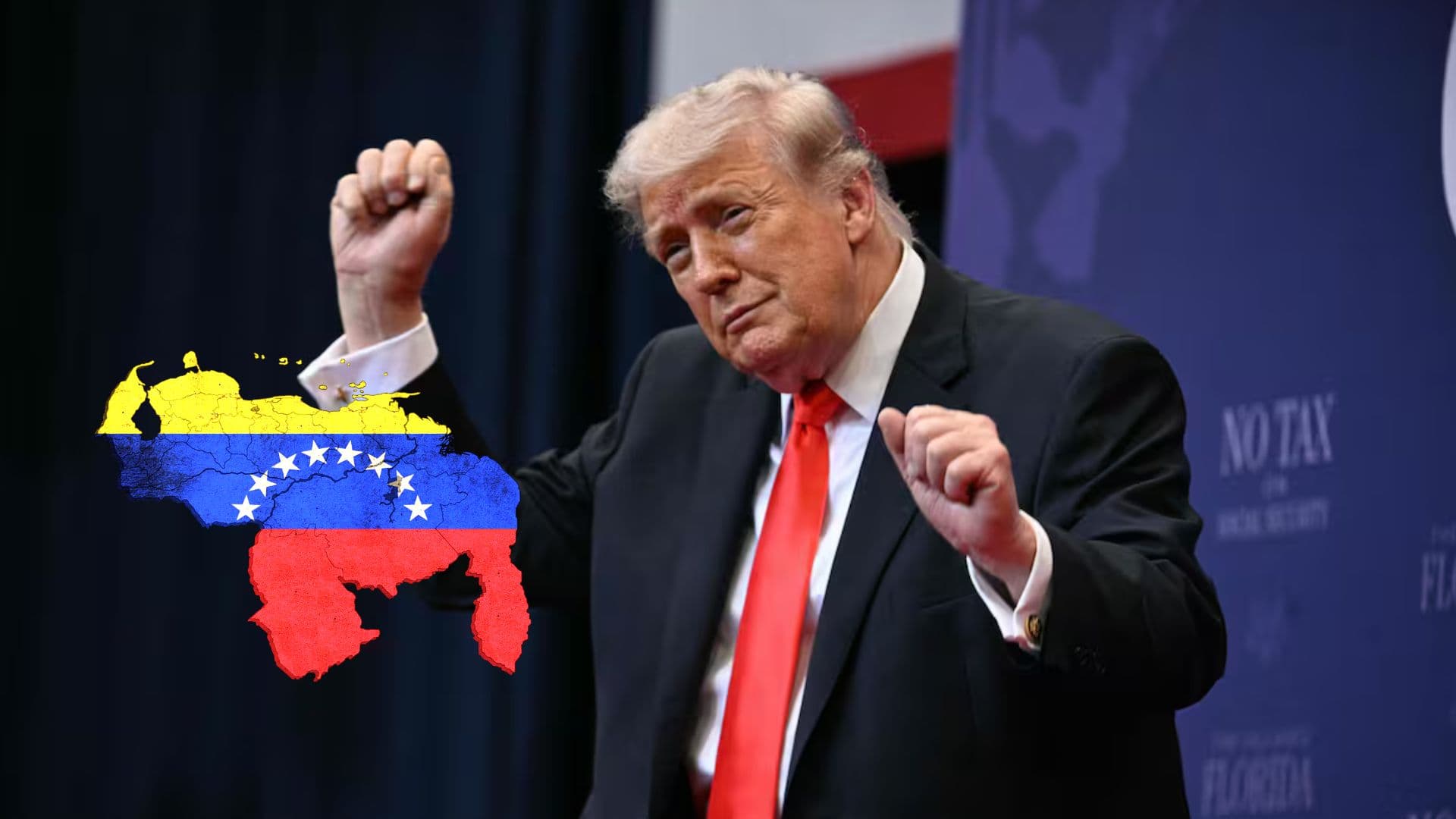 Trump quiere convertir Venezuela en el estado 51 de EE. UU.