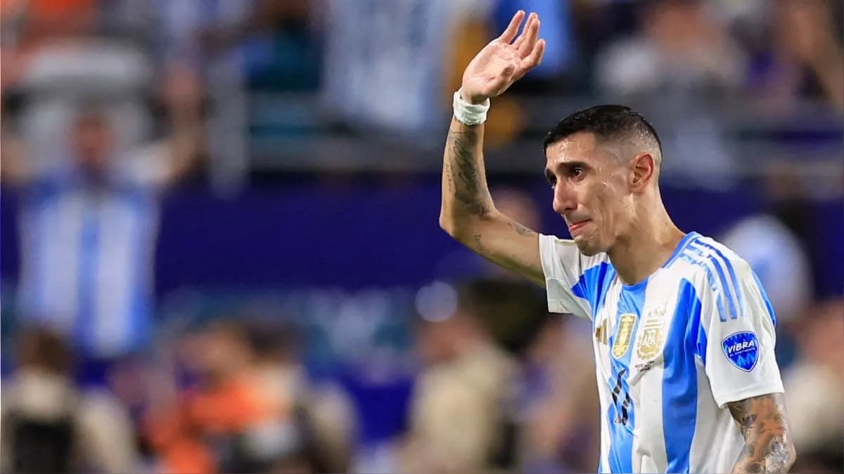 Ángel Di María oficializa su retiro tras ganar la Copa América