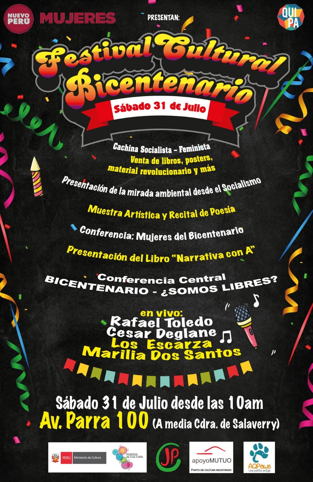 Realizan Festival Cultural Bicentenario