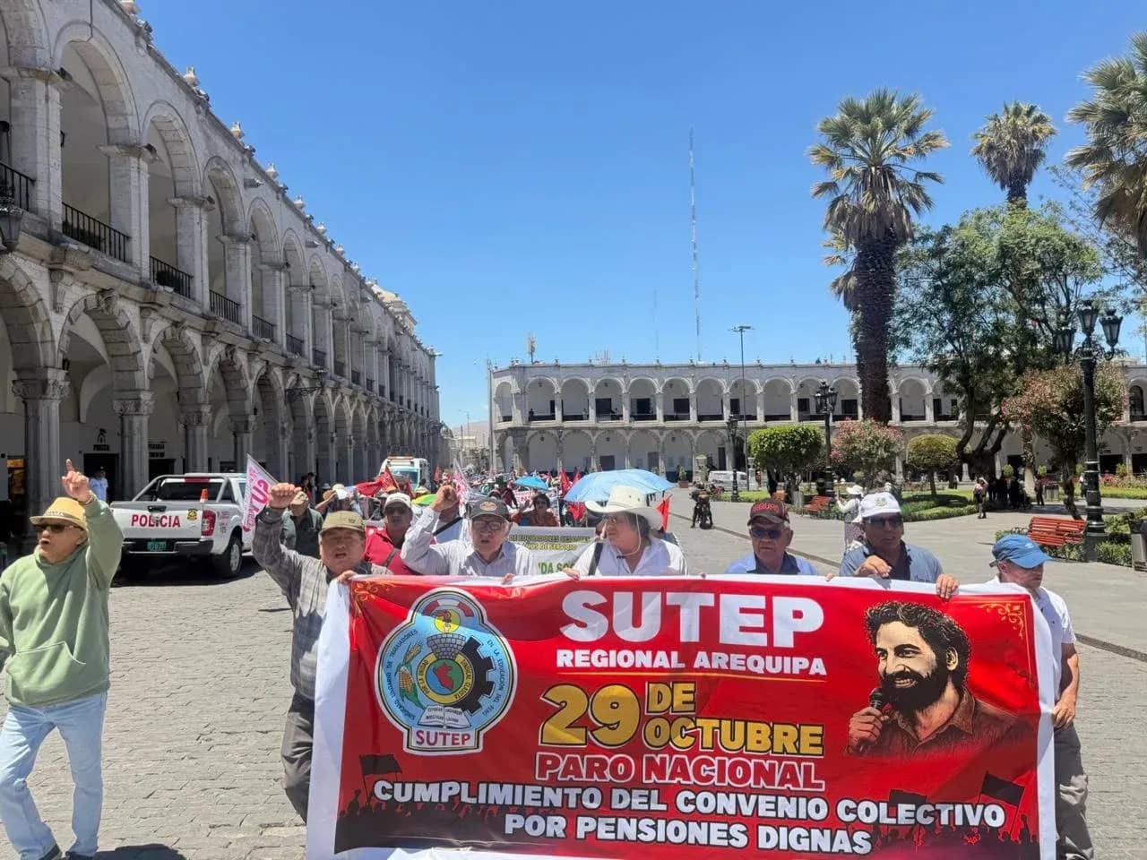 Sutep evalúa paro nacional si Gobierno no atiende sus demandas