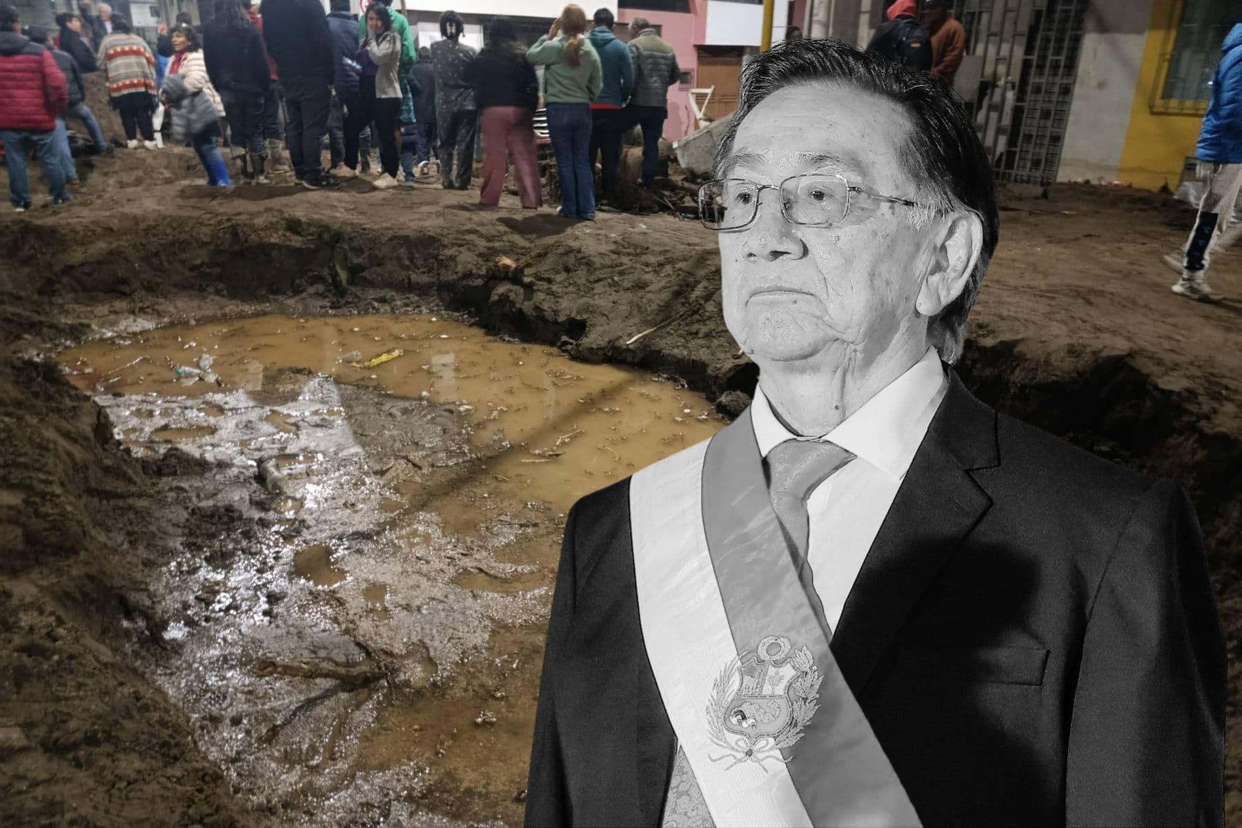 Presidente Balcázar desconocía crisis en Arequipa por lluvias