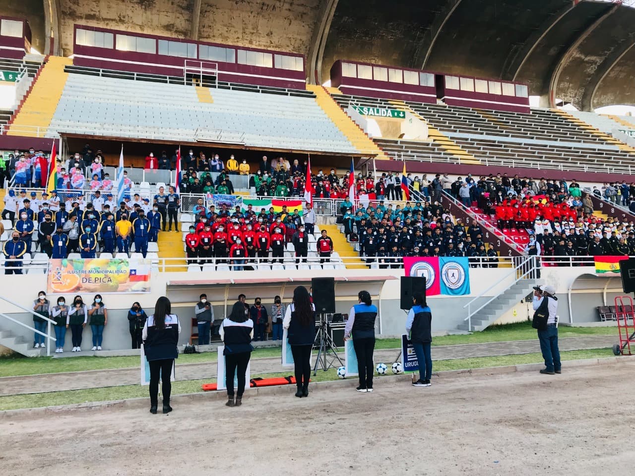 Arrancó torneo internacional con delegaciones de 6 países