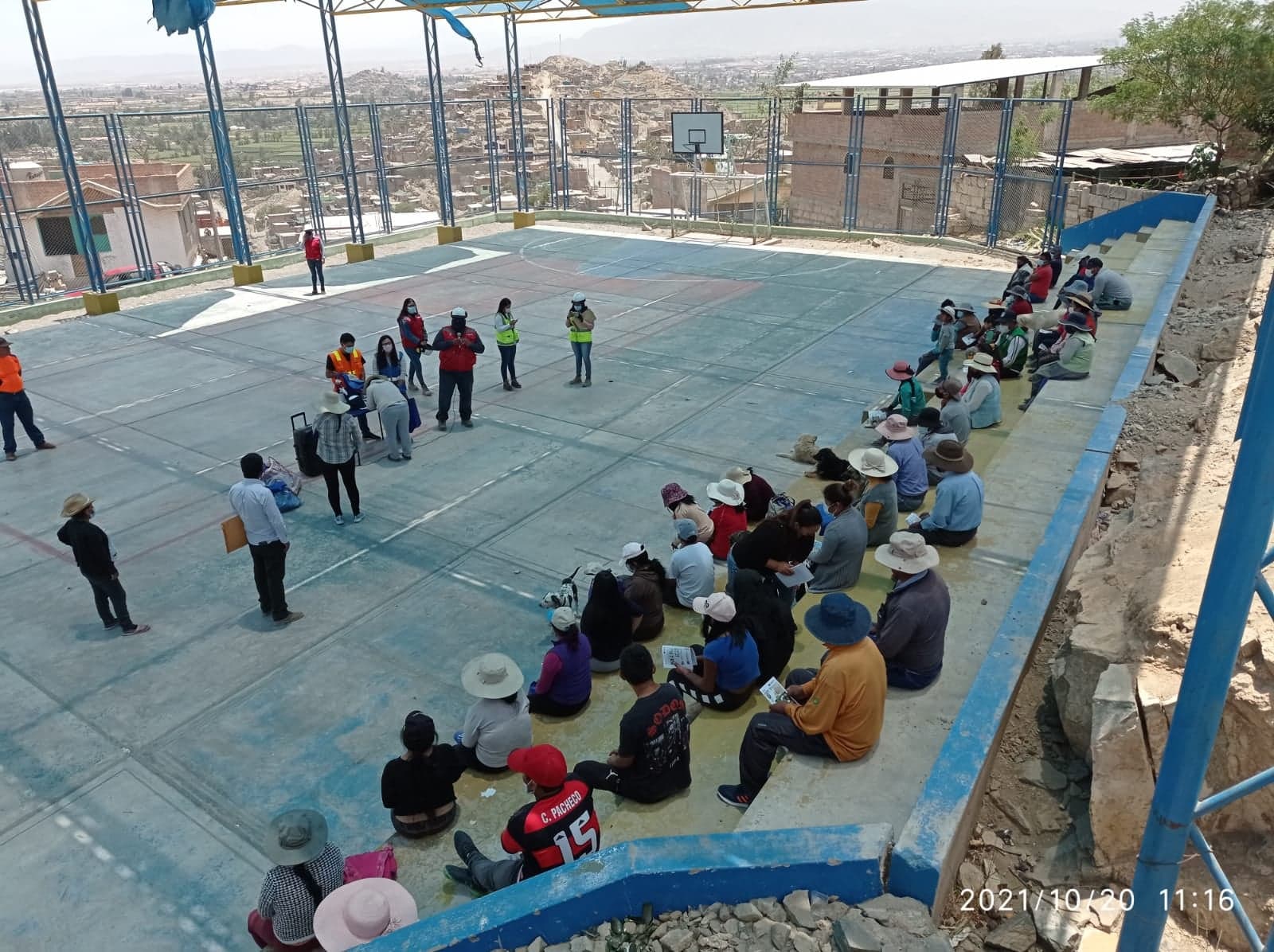 Sigue en marcha proyecto integral de agua en Sachaca