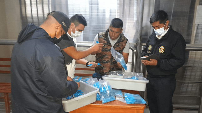 Intentaron ingresar droga en lapiceros a penal