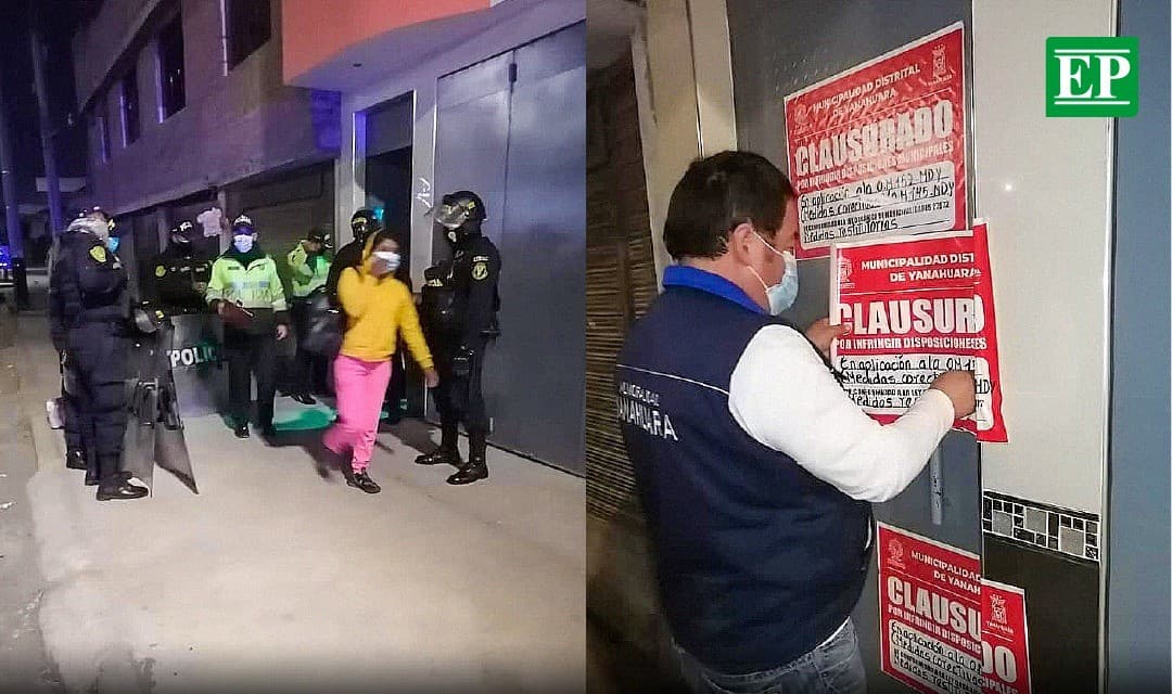 Clausuran meretricio clandestino en Yanahuara