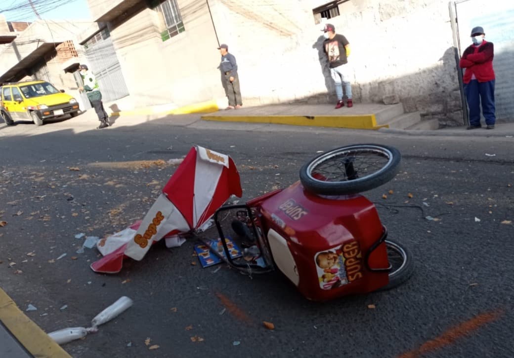 Arequipa: Familiares de joven heladero atropellado solicitan apoyo