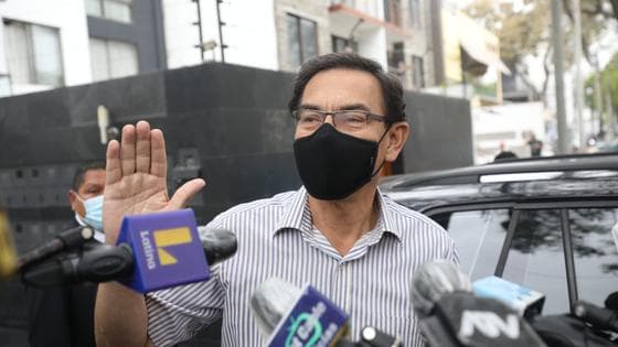 Martín Vizcarra dejó pasaporte en la Fiscalía: “No me voy del país”