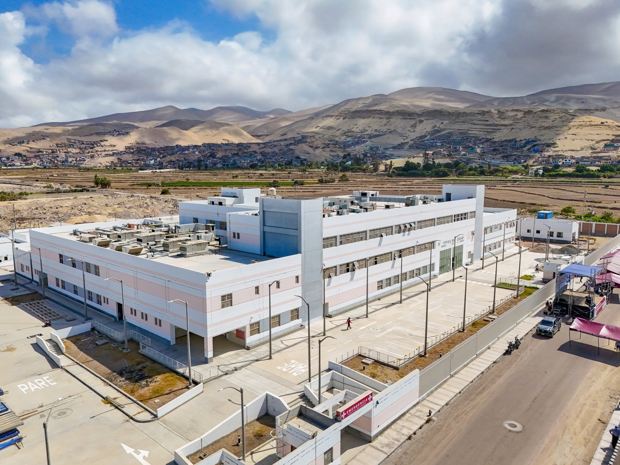 Saldo de obra del Hospital de Camaná solo avanzó un 7 %