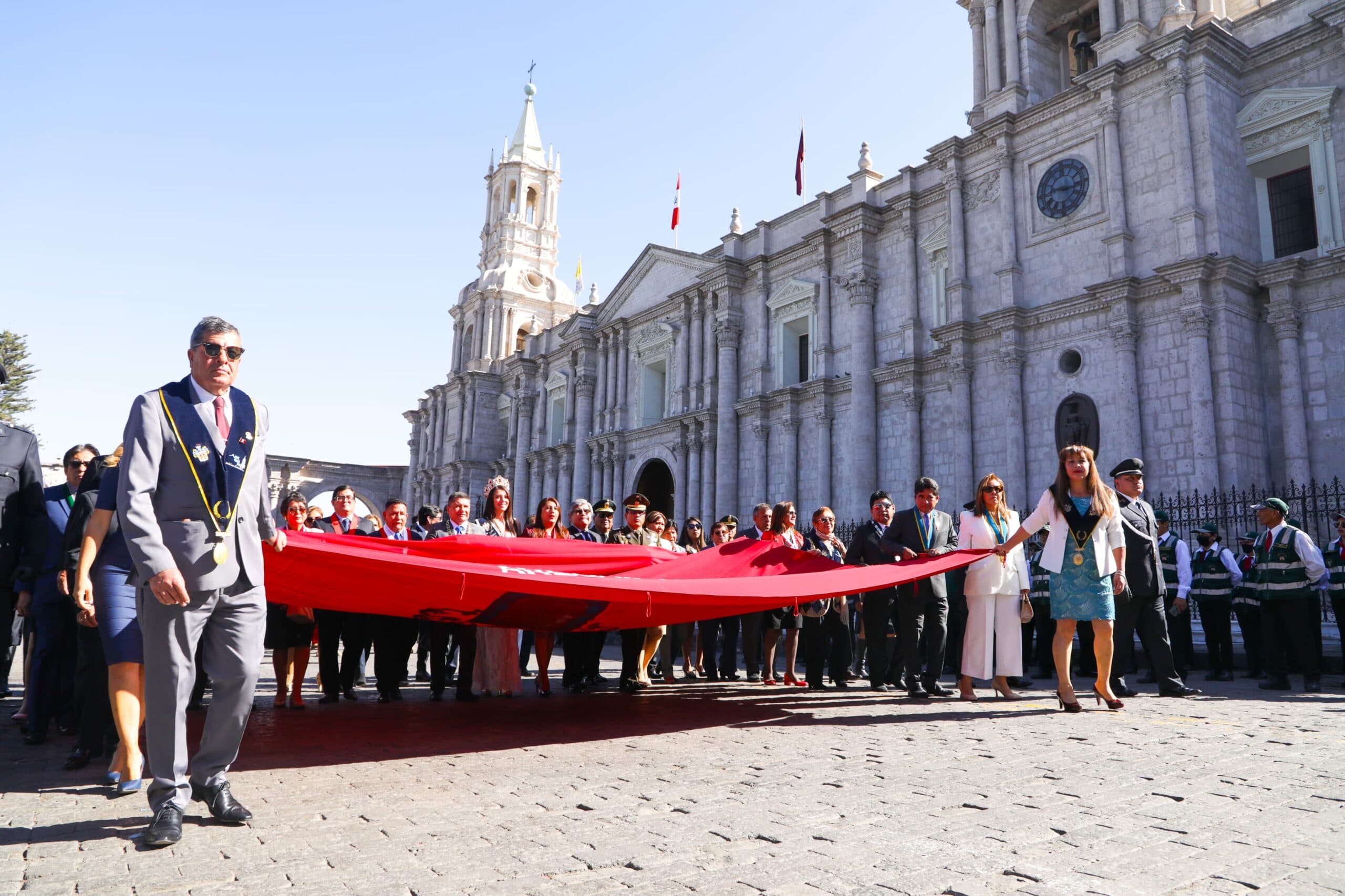 Iniciaron los festejos por el 484 aniversario de Arequipa