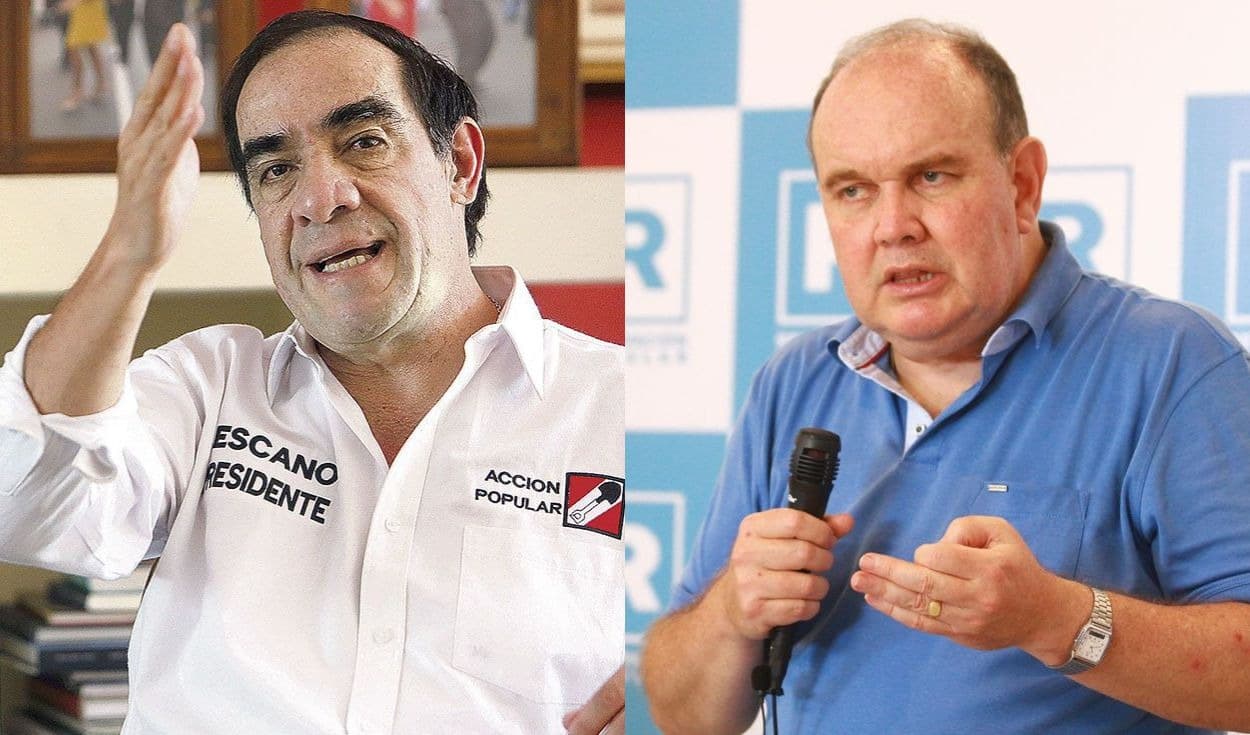 Elecciones: Lescano primero y López Aliaga asoma en segundo lugar