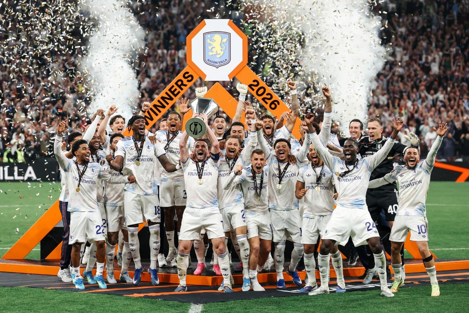 Aston Villa es campeón de la UEFA Europa League