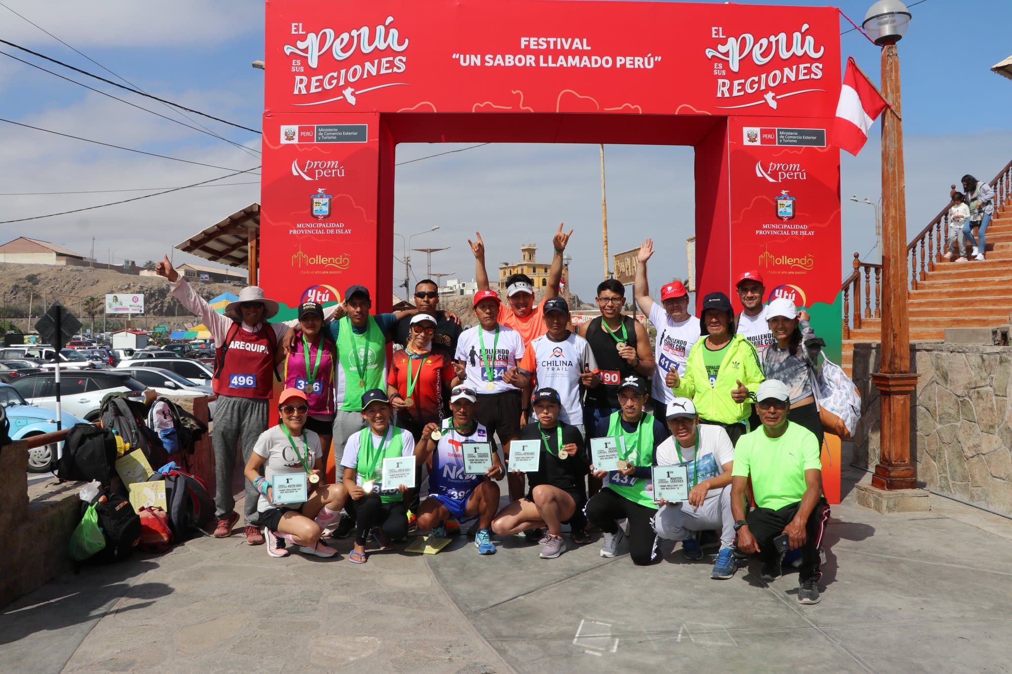 Promoción del atletismo en Mollendo con Inés Melchor
