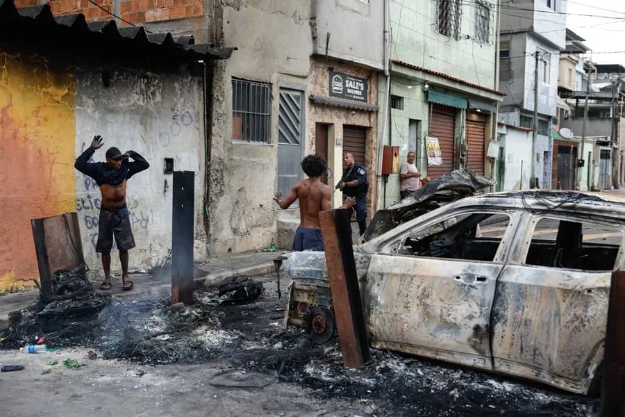 Operación policial en Brasil deja más de 60 muertos y 81 detenidos