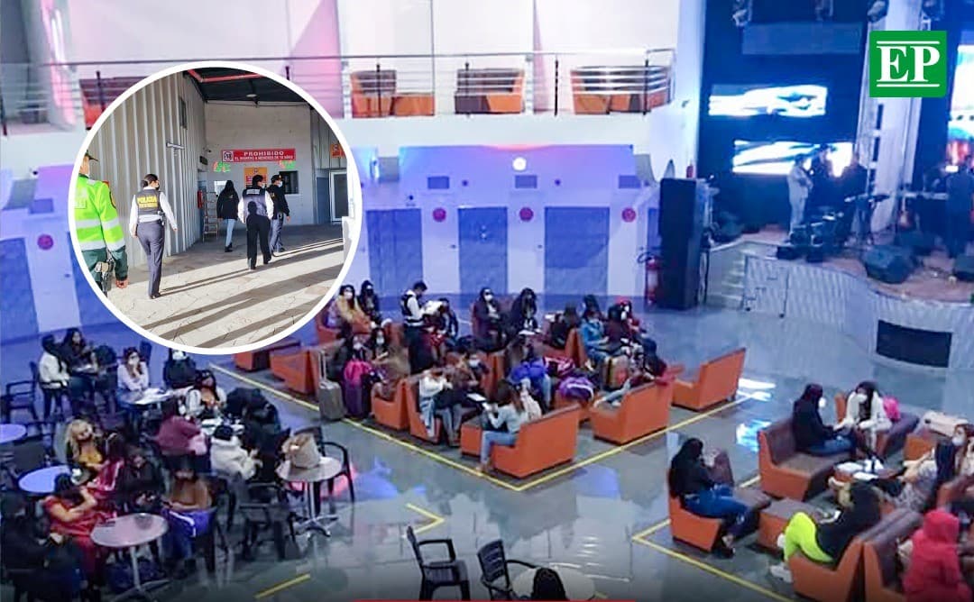 Intervienen presunto prostíbulo en la Variante de Uchumayo