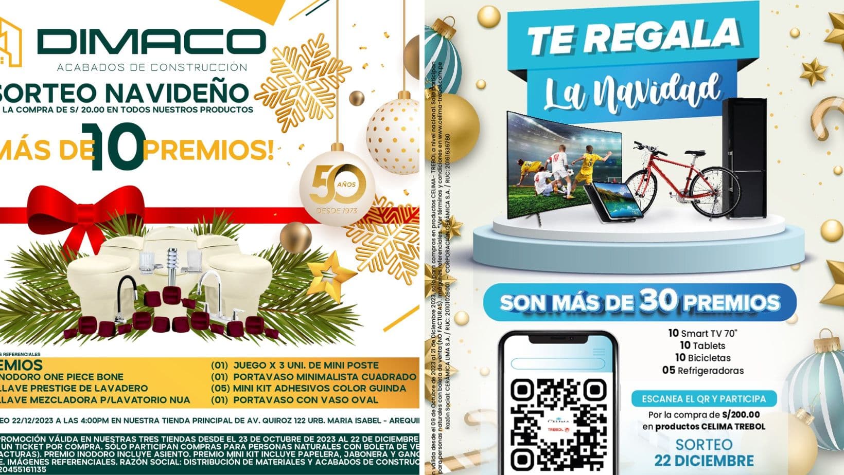 Dimaco sorprende a sus clientes con grandes premios por Navidad
