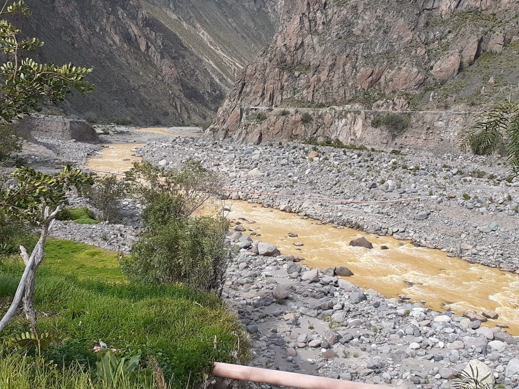 Río de Tambo estaría contaminado por minería
