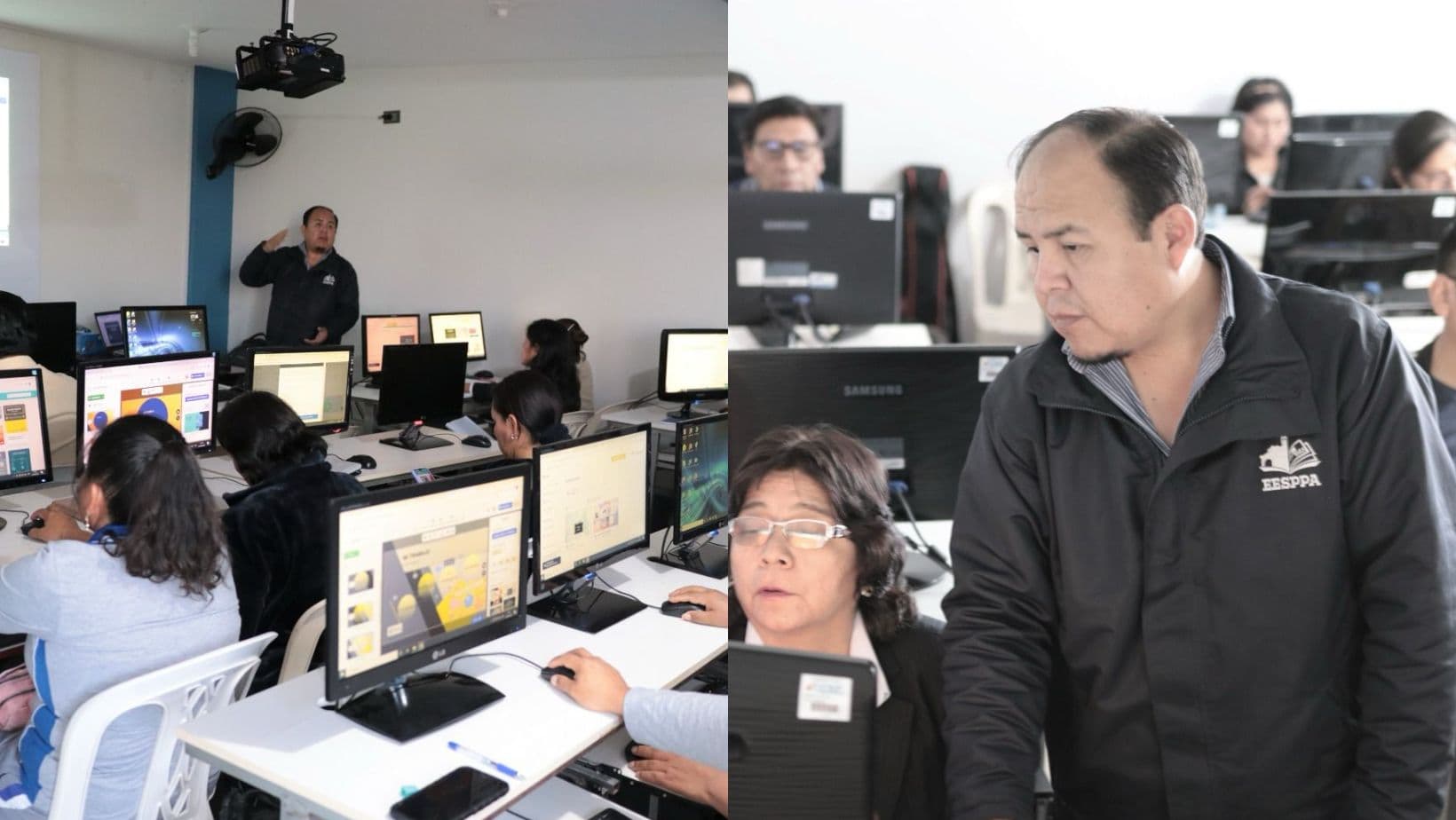 Zafranal capacita a docentes de Majes en herramientas digitales