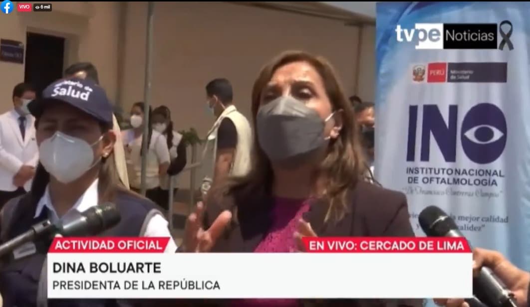 “Este gobierno de Dina Boluarte será un gobierno de transición”