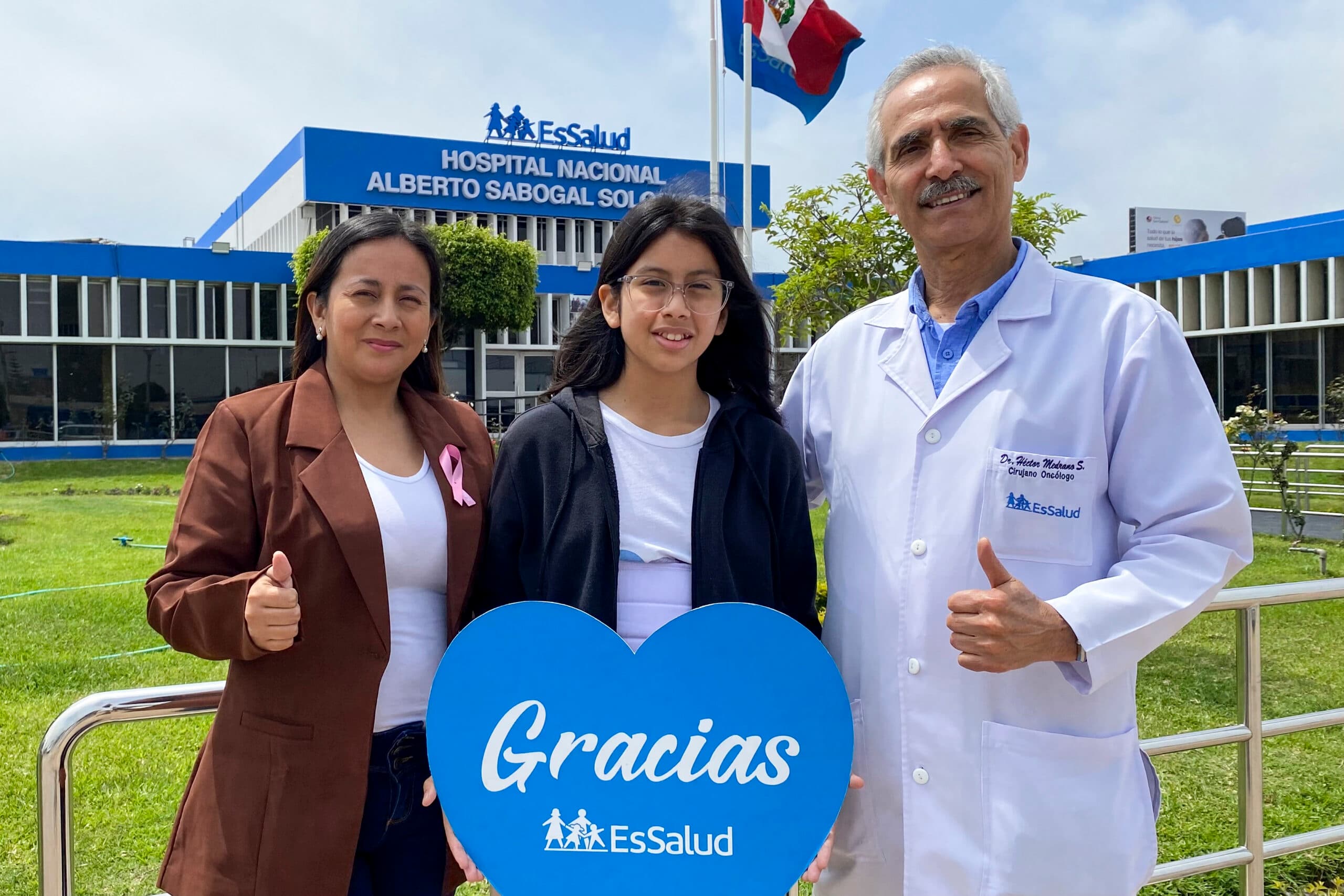 Le extirparon tumor y estudiará medicina para salvar a más personas