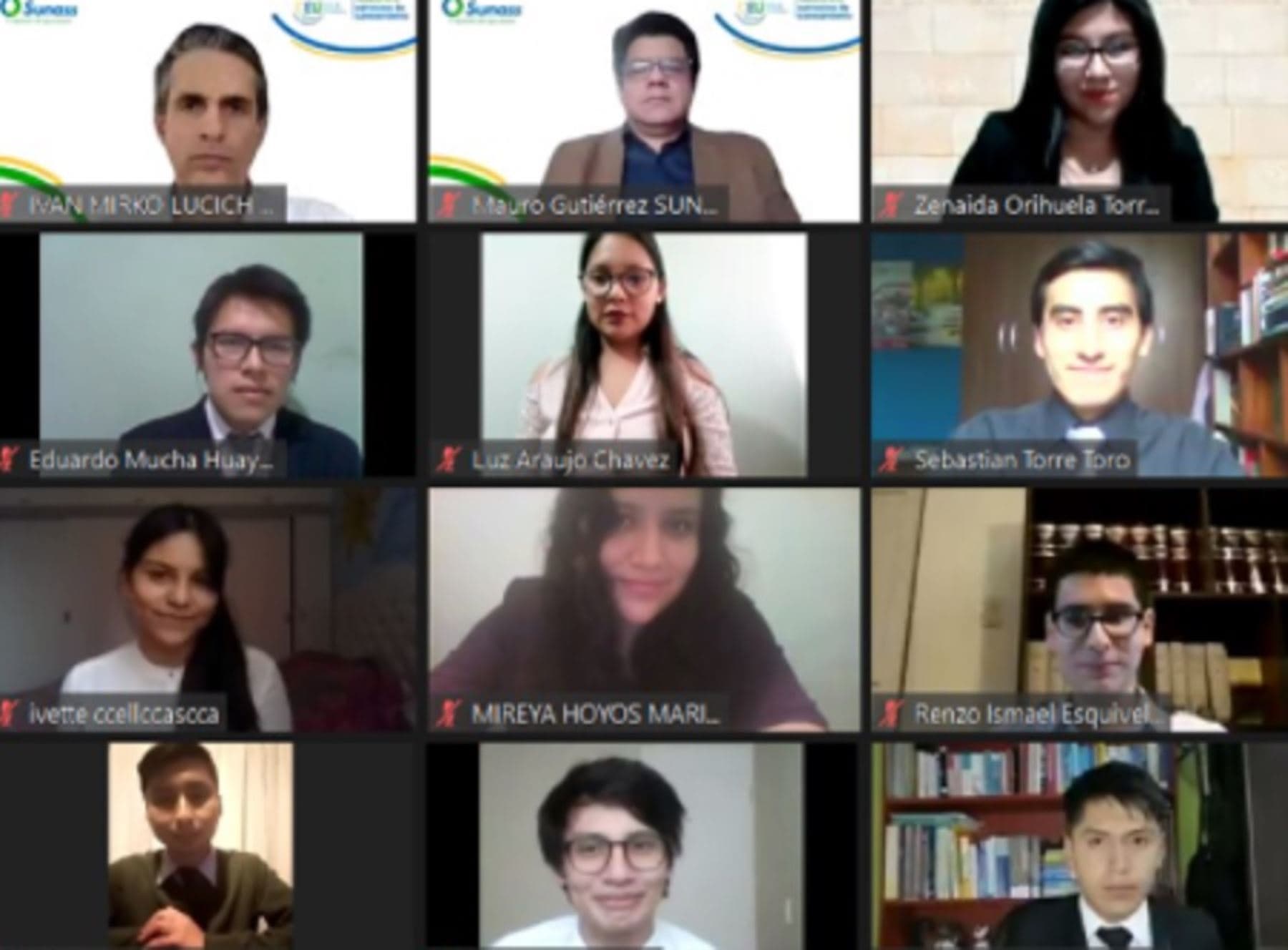 Jóvenes de Arequipa destacan en curso de regulación de saneamiento