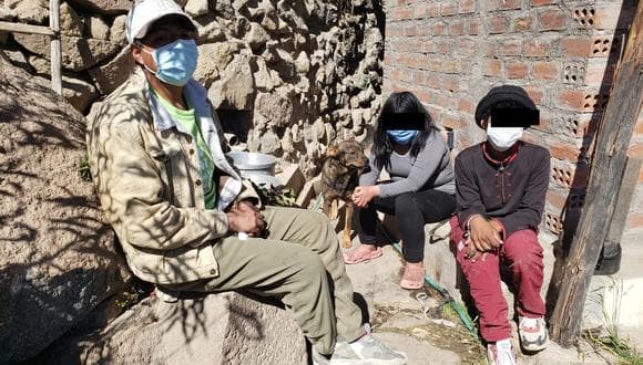 Dramático: hermanos quedan desamparados tras muerte de su padre por COVID-19