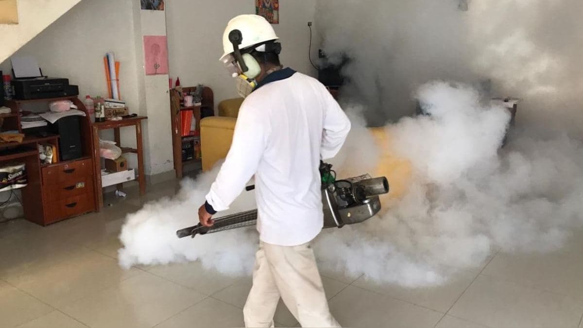Brigadas visitaron casas para eliminar zancudo del dengue