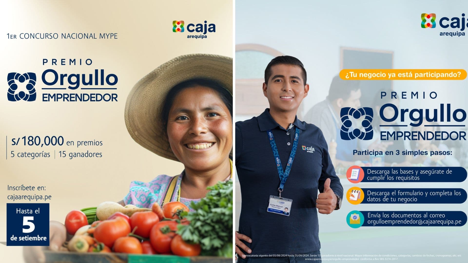 Caja Arequipa lanza concurso nacional para MYPES