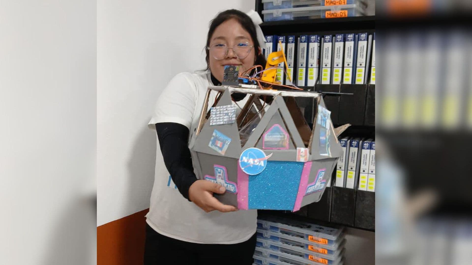Escolar peruana que viajará a la Nasa busca inspirar a más jóvenes