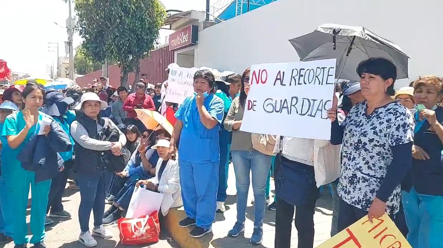 Rechazan recorte de guardias en red de salud Arequipa-Caylloma