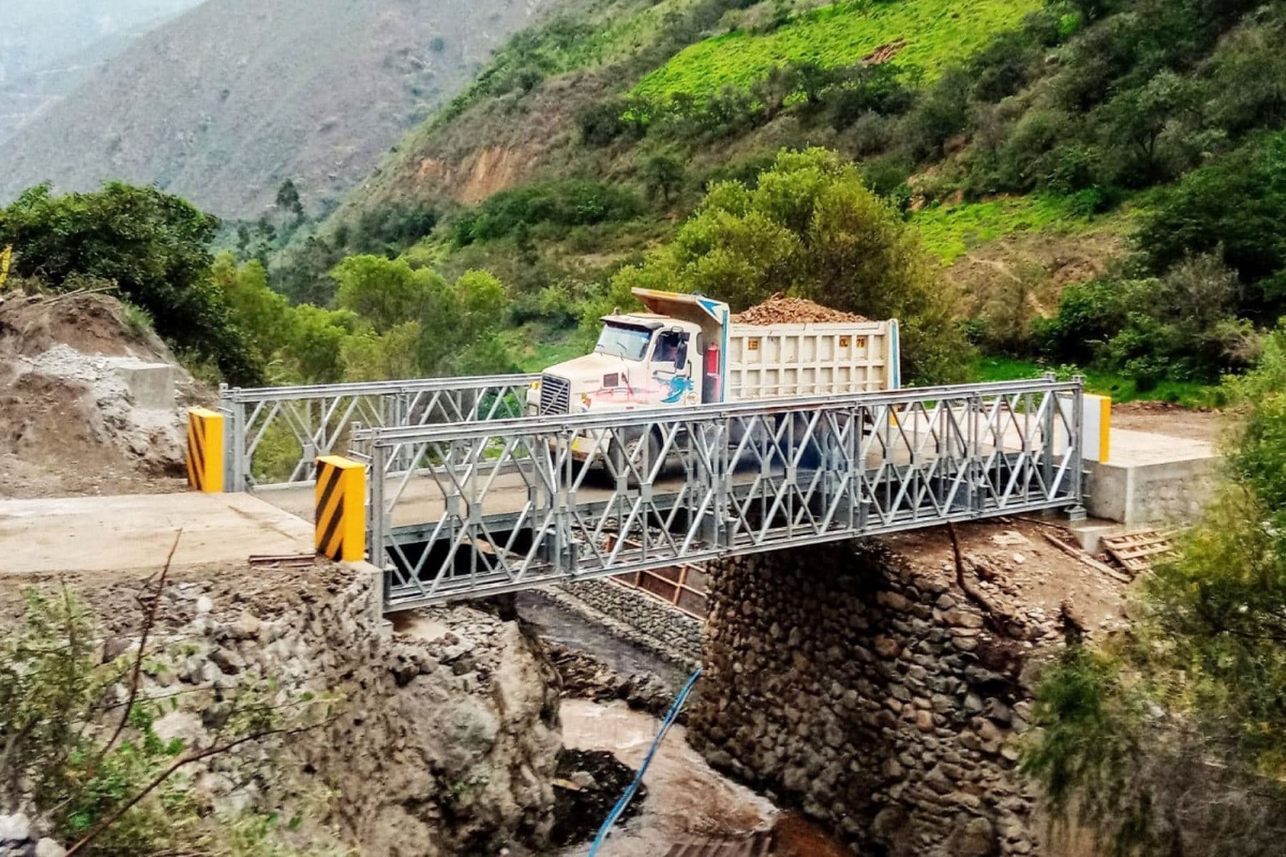 Ministerio de Transportes instaló 89 puentes modulares en 10 regiones