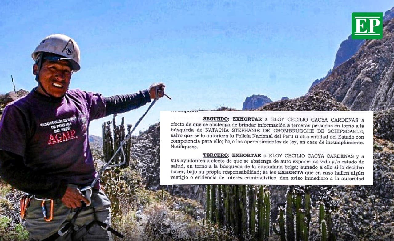 Prohíben a Eloy Cacya y ayudantes dar información sobre Natacha