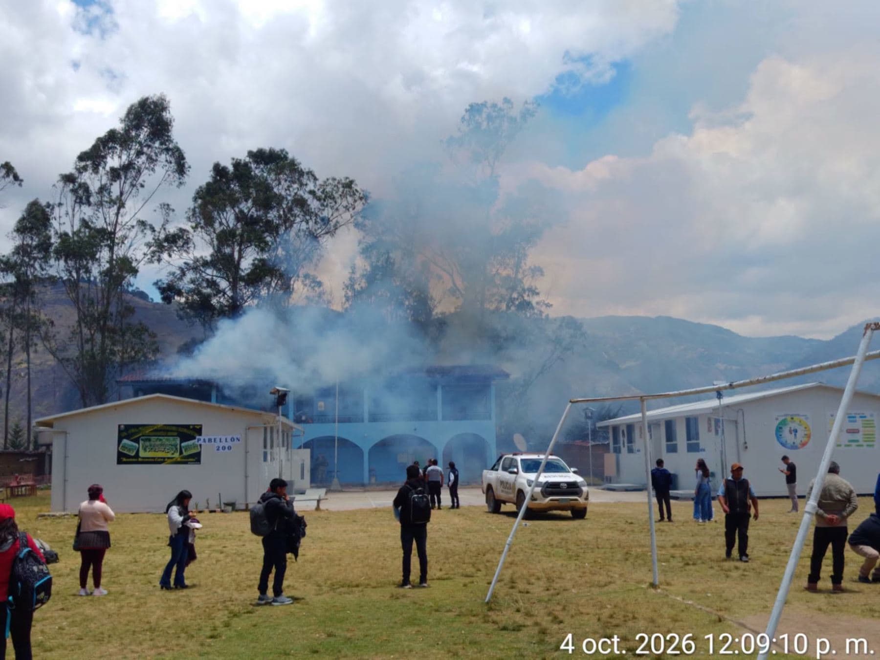 Detonan explosivos en local de votación de Cajamarca