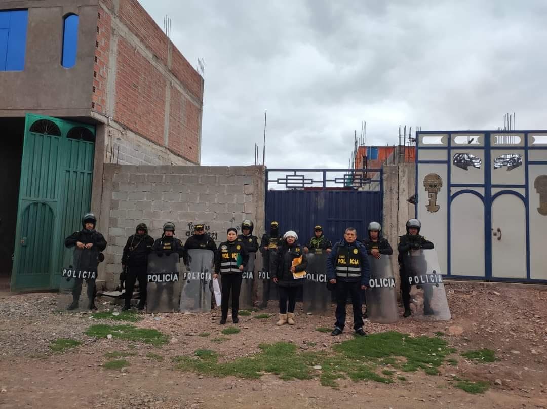 Realizan operativo contra banda que ejercía en la región Puno