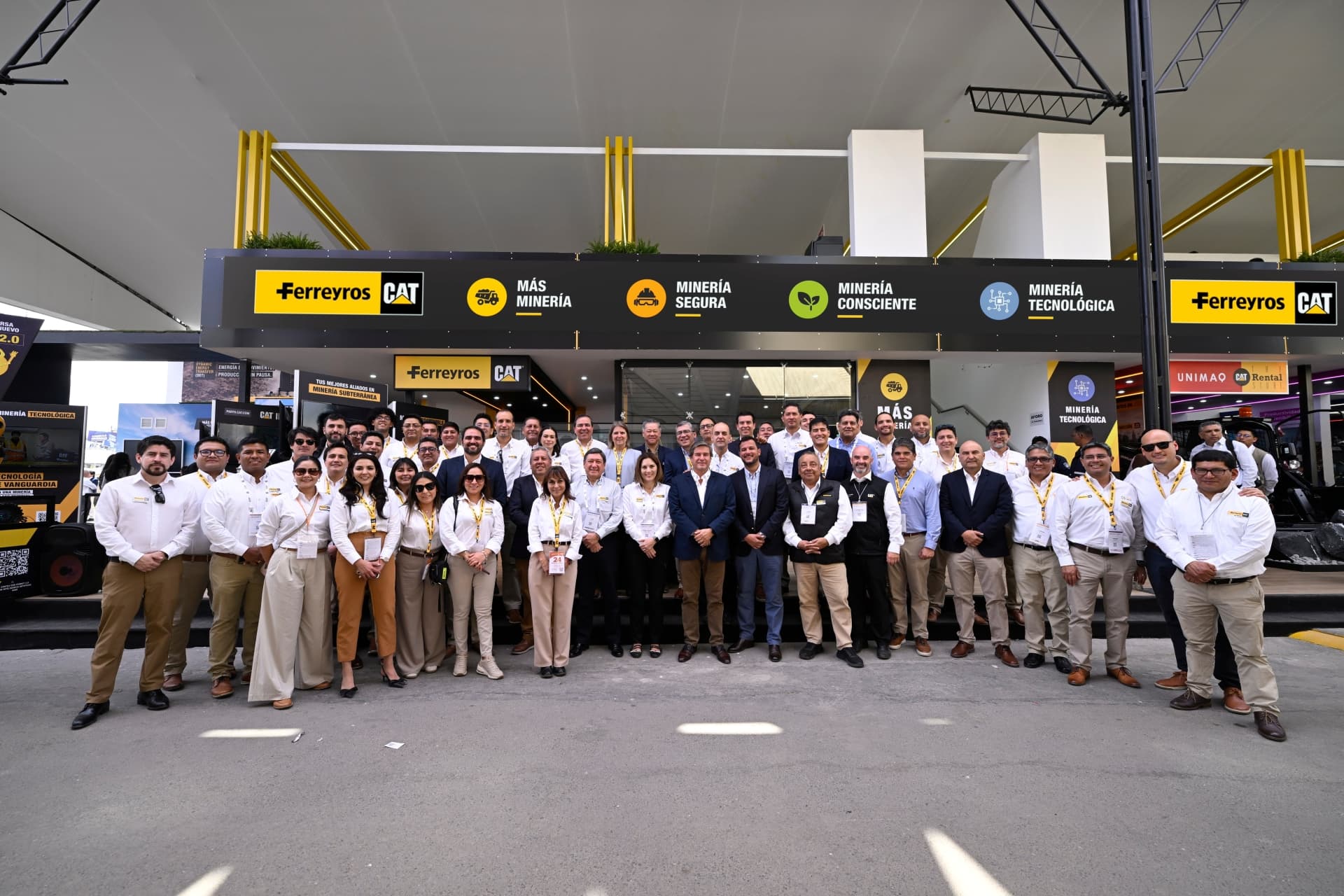 Ferreycorp y Ferreyros resaltan su participación en Perumin 37