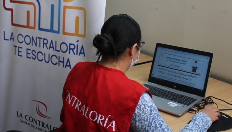 Contraloría recibirá denuncias de población en audiencia virtual