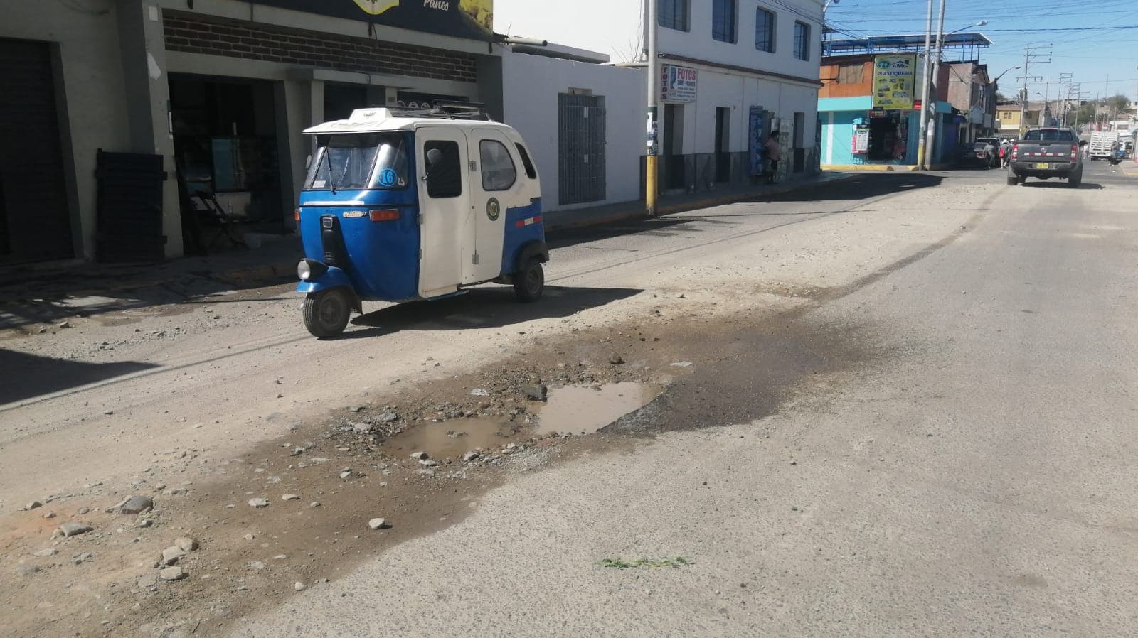 Incomodidad en carretera de La Joya