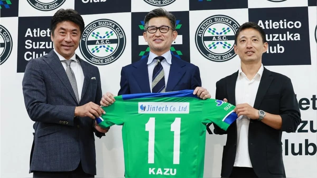 Futbolista Kazuyoshi Miura consiguió nuevo club a los 57 años