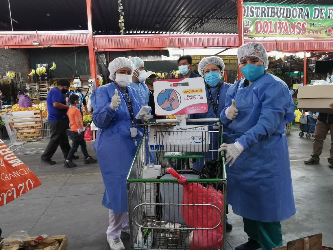 Inmunizarán del 21 al 24 de diciembre en mercados