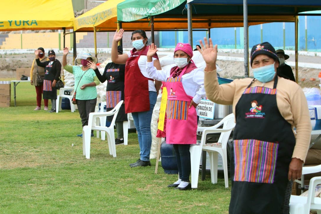 Fortalecen comedores populares en Chiguata