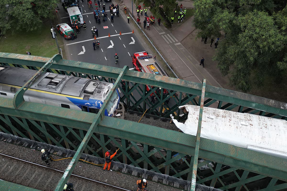 Decenas de heridos por choque de trenes en Argentina
