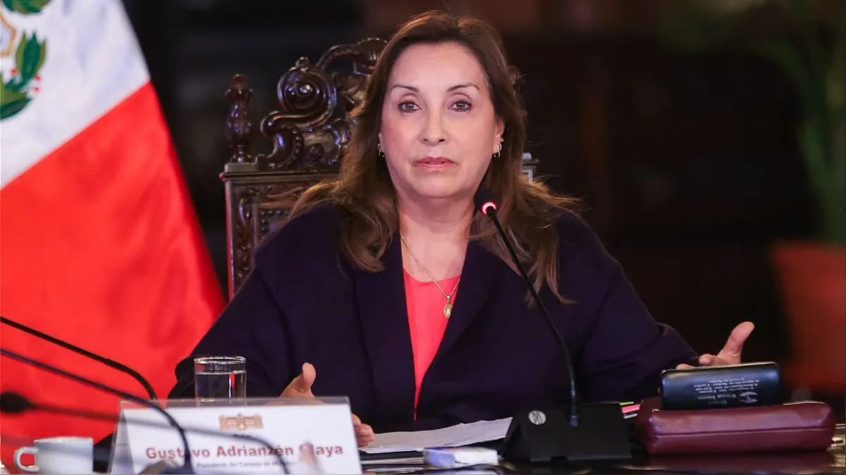 Boluarte sostiene que el Perú es un país seguro para invertir