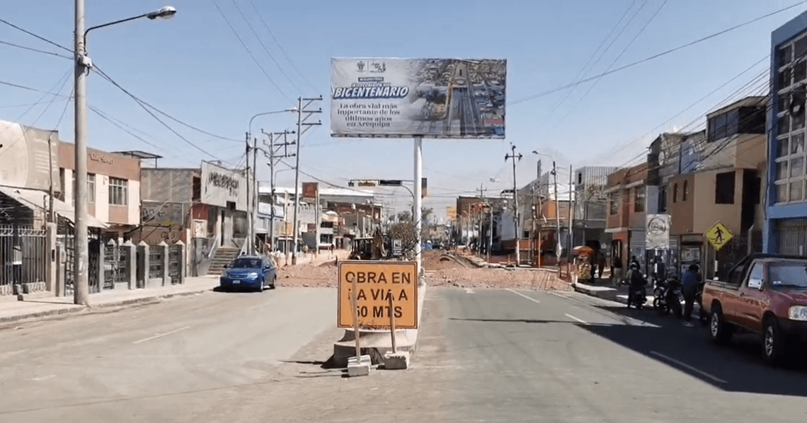 Cierran cuadras de avenida Jesús por 10 días por obras de rehabilitación