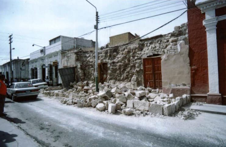 Testimonio del terremoto del 23 de junio del 2001