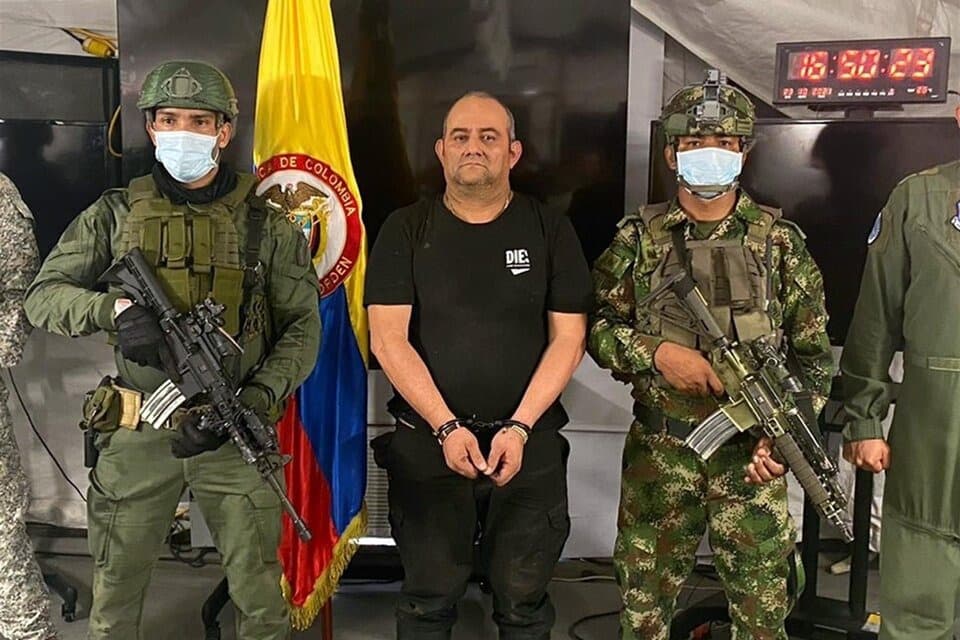Capturan a “Otoniel”, el narcotraficante más buscado de Colombia