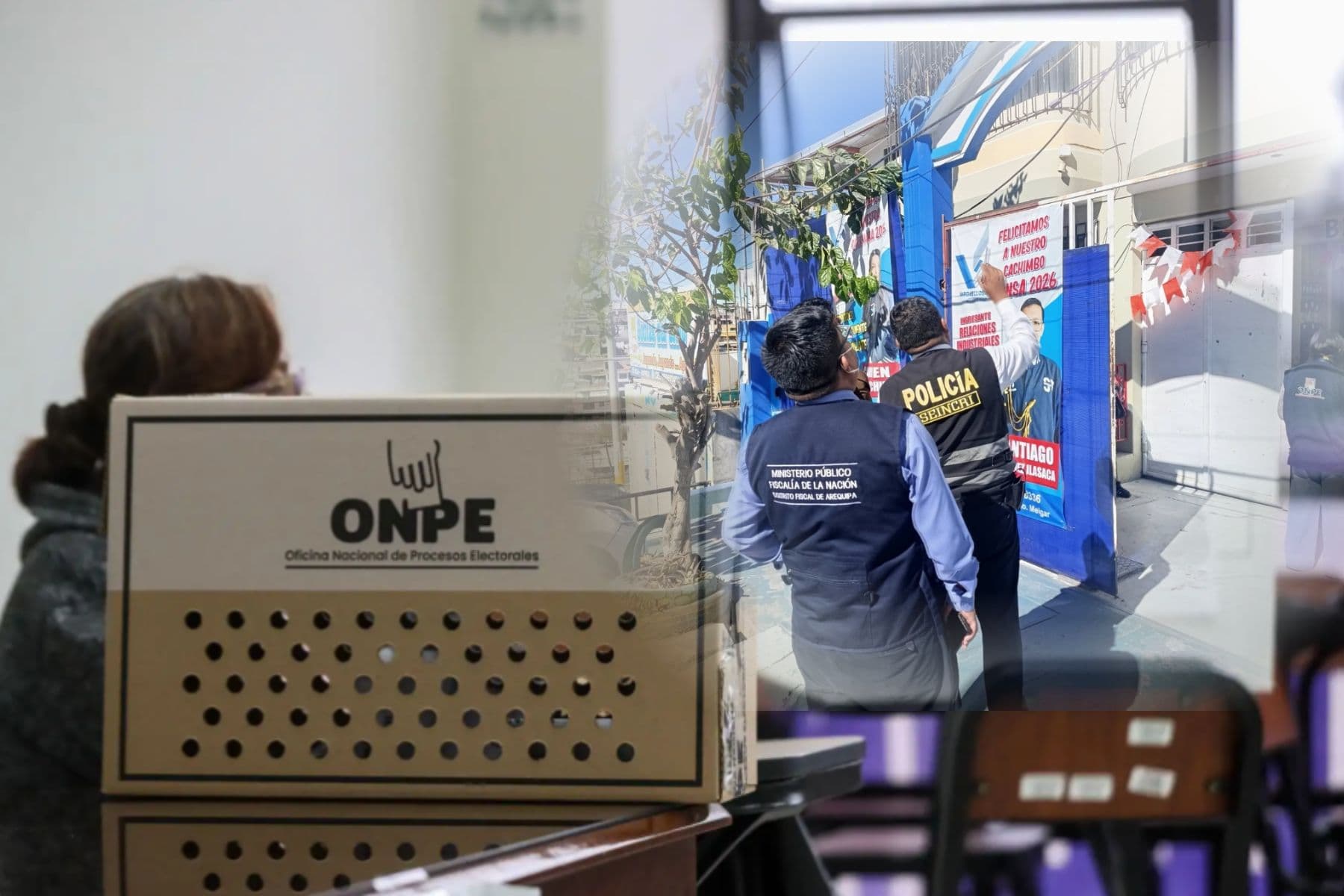 Personero fue detenido por sustraer 261 cédulas de votación