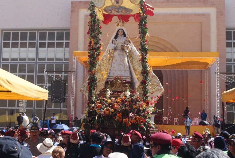 Virgen de Chapi recibirá a más de 200 mil feligreses este año